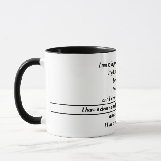 Mug Affirmations (Gauche)
