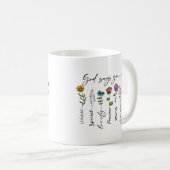 Mug Affirmations de Dieu (Devant droit)
