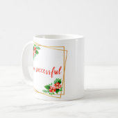 Mug affirmations inspirantes pour le travail (Devant gauche)