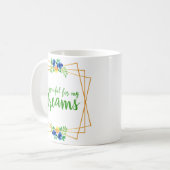Mug affirmations motivationnelles pour la vie et l'amo (Devant gauche)