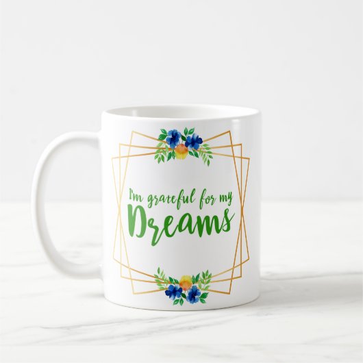 Mug affirmations motivationnelles pour la vie et l'amo (Gauche)