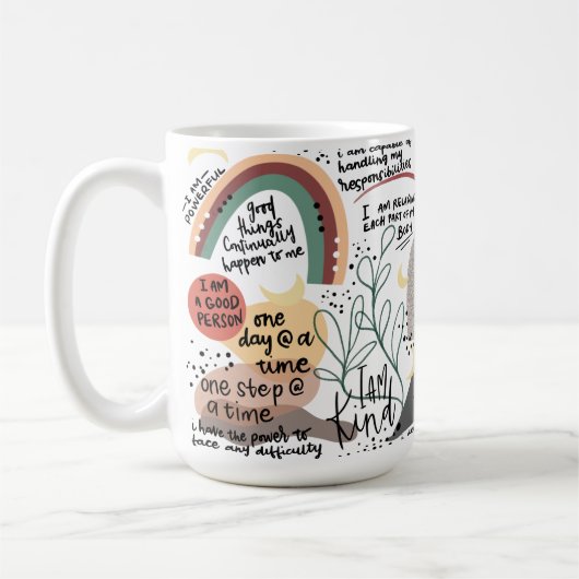 Mug Affirmations Positives (Gauche)