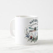 Mug Affirmations positives de libellules (Devant gauche)