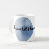 Mug affirmations positives du matin pour travailler du (Devant gauche)