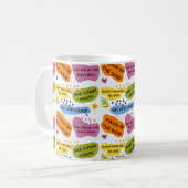 Mug Affirmations positives Motif - Citation motivation (Devant gauche)
