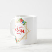 Mug affirmations positives pour l'acceptation de soi (Devant gauche)