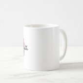 Mug affirmations positives pour l'acceptation de soi (Devant droit)