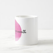 Mug affirmations positives pour l'acceptation de soi (Centre)