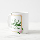 Mug affirmations positives pour l'acceptation du trava (Devant gauche)