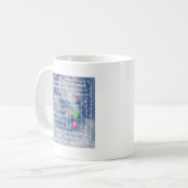 Mug Affirmations positives spirituelles (Devant gauche)