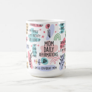 Mug Affirmations quotidiennes Inspirational Mom