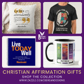 Mug Affirmations quotidiennes personnalisées - Verset 