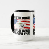 Mug Affligé de nouveau aux champions arrières de (Devant gauche)