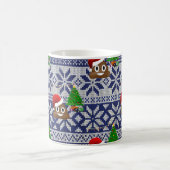 Mug affreux pull-over de Noël émoji (Centre)