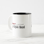 Mug Afghan Hound (I Love) (Devant gauche)