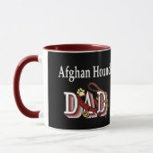Mug Afghan Hound Papa (Gauche)