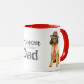 Mug Afghan Hound Papa (Devant droit)