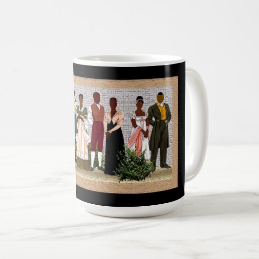 Mug Africain-Américain (Devant droit)