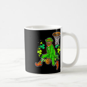 Mug African American Black Leprechaun Bysketbyll St Pa