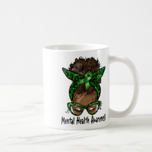 Mug African American Black Woman Mental Health Award