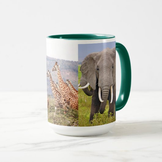 Mug African Animals (Devant droit)