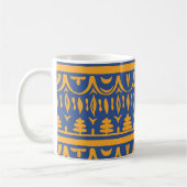Mug African Chevrons: Ethnic Tribal Pattern (Gauche)