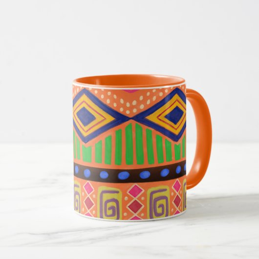 Mug African Print (Devant droit)