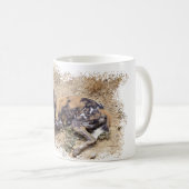 Mug African Wild Dog montre ses dents (Devant droit)