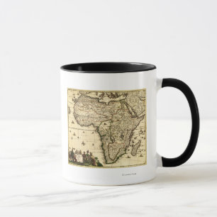 Mug AfricaPanoramic MapAfrica