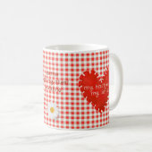 Mug Afrikaans Valentines Valentyn Love Heart (Devant droit)