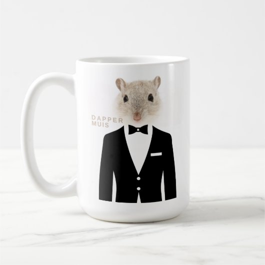 Mug #AfrikaansIsLekker - Dapper Muis (Gauche)