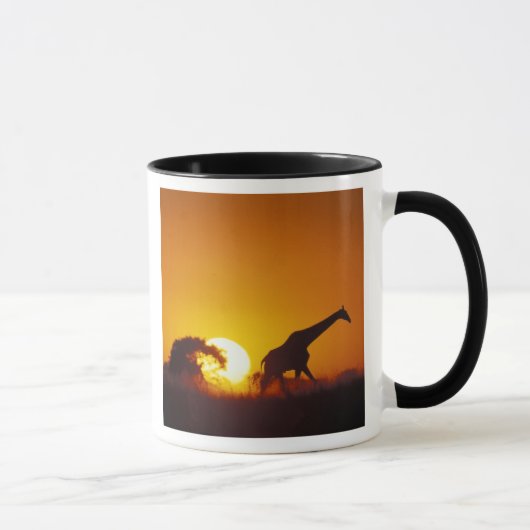 Mug Afrique, Botswana, Parc national de Chobe, Giraffe (Droite)