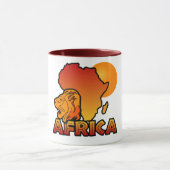 Mug Afrique - choisir style & couleur (Centre)