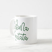 Mug Afrique de l'Est drôle de citations de Sovahéli de (Devant gauche)