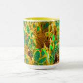 Mug Afrique Désert Cactus Plantes Prickly Pear (Centre)