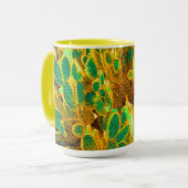 Mug Afrique Désert Cactus Plantes Prickly Pear (Devant gauche)