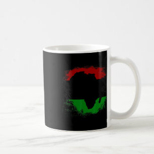 Mug Afrique Drapeau Afrique Carte du continent panafri