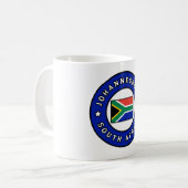 Mug Afrique du Sud de Johannesburg (Devant gauche)