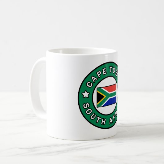 Mug Afrique du Sud du Cap (Devant gauche)