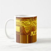 Mug Afrique Kenya Modèle d'images de boue (Gauche)