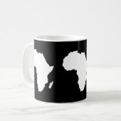 Mug Afrique noire audacieuse (Devant gauche)