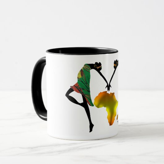 Mug Afrique Nous dansons (Devant gauche)