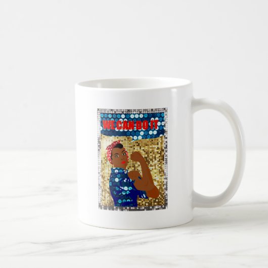 Mug afrique rosie le riveter (Droite)