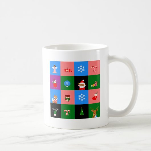 Mug afrique santa claus colorblock (Droite)