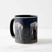 Mug Afrique sauvage Amateurs d'animaux Big Five (Devant gauche)