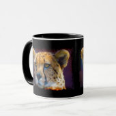 Mug Afrique sauvage Amateurs d'animaux Big Five (Devant gauche)