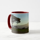 Mug Afrique sauvage Amateurs d'animaux Big Five (Devant gauche)