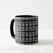 Mug Afrique_TicTacToe_Mug de café-noir (Devant gauche)