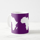 Mug Afrique violette Audacieuse (Devant gauche)