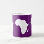 Mug Afrique violette Audacieuse (Centre)